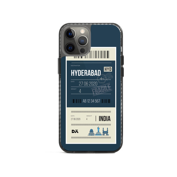 

DailyObjects Hyderabad City Tag Stride 2.0 Case Cover For iPhone 12 Pro