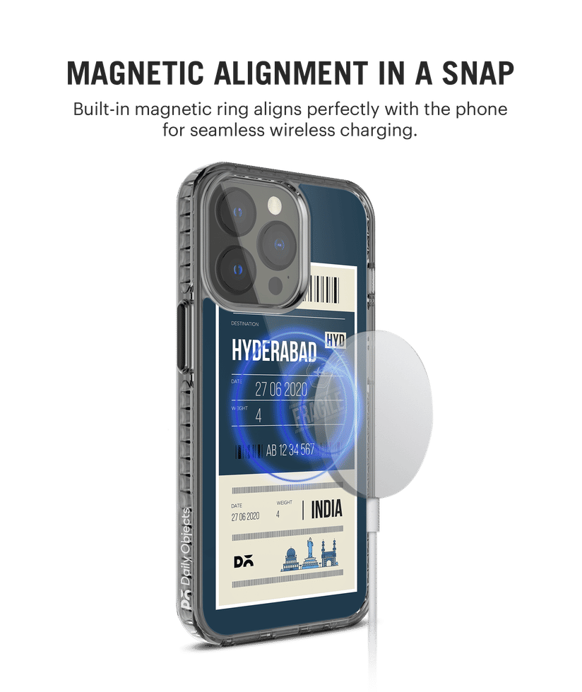 DailyObjects Hyderabad City Tag Stride Case Cover For iPhone