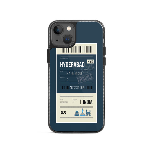

DailyObjects Hyderabad City Tag Stride 2.0 Case Cover For iPhone 13