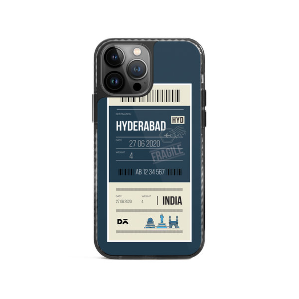 

DailyObjects Hyderabad City Tag Stride 2.0 Case Cover For iPhone 15 Pro