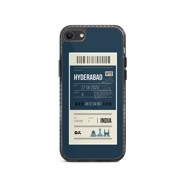 

DailyObjects Hyderabad City Tag Stride 2.0 Case Cover For iPhone SE 2020