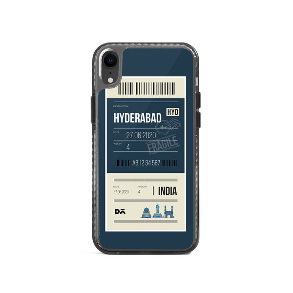 

DailyObjects Hyderabad City Tag Stride 2.0 Case Cover For iPhone XR