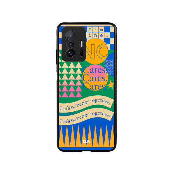 

DailyObjects I am Fine Glass Case Cover For Xiaomi 11T