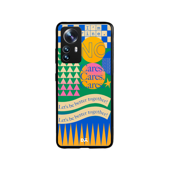 

DailyObjects I am Fine Glass Case Cover For Xiaomi 12 Pro
