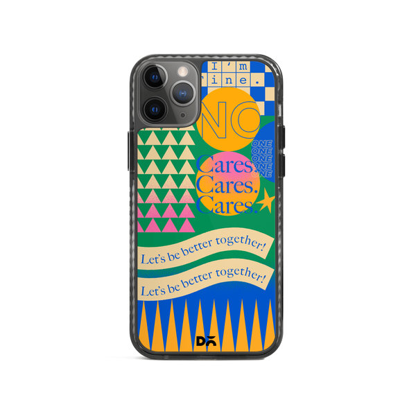

DailyObjects I am Fine Stride 2.0 Case Cover For iPhone 11 Pro Max