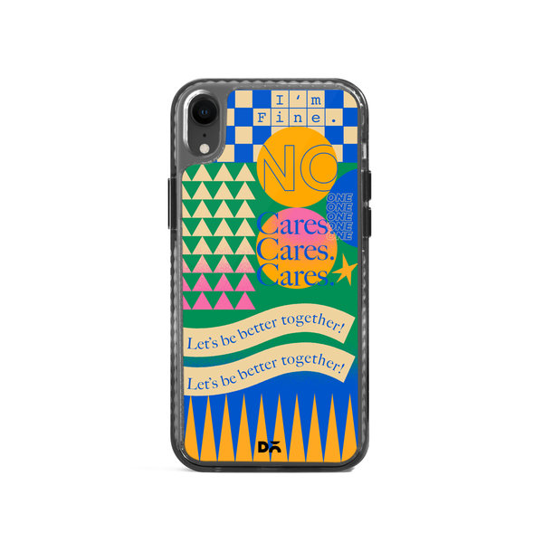 

DailyObjects I am Fine Stride 2.0 Case Cover For iPhone XR
