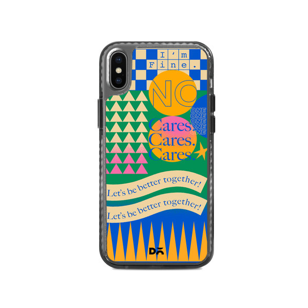 

DailyObjects I am Fine Stride 2.0 Case Cover For iPhone XS