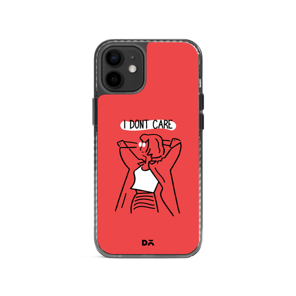 

DailyObjects I Don't Care Stride 2.0 Case Cover For iPhone 12