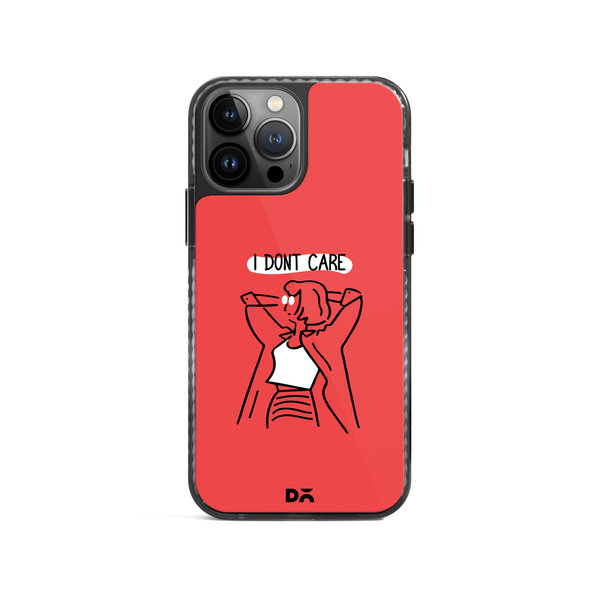 

DailyObjects I Don't Care Stride 2.0 Case Cover For iPhone 15 Pro