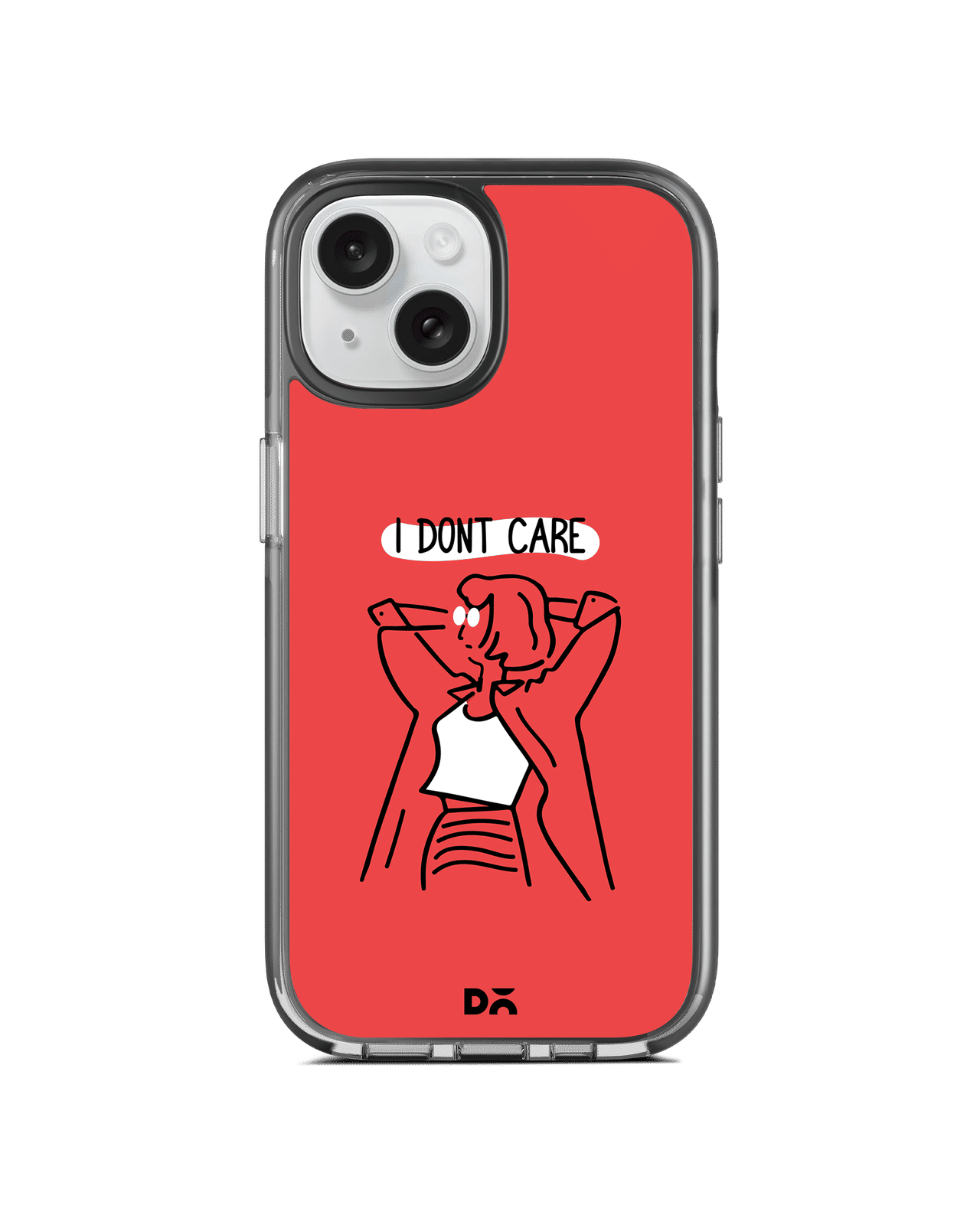 I Don't Care Stride 3.0 MagSafe Case Cover For iPhone 15