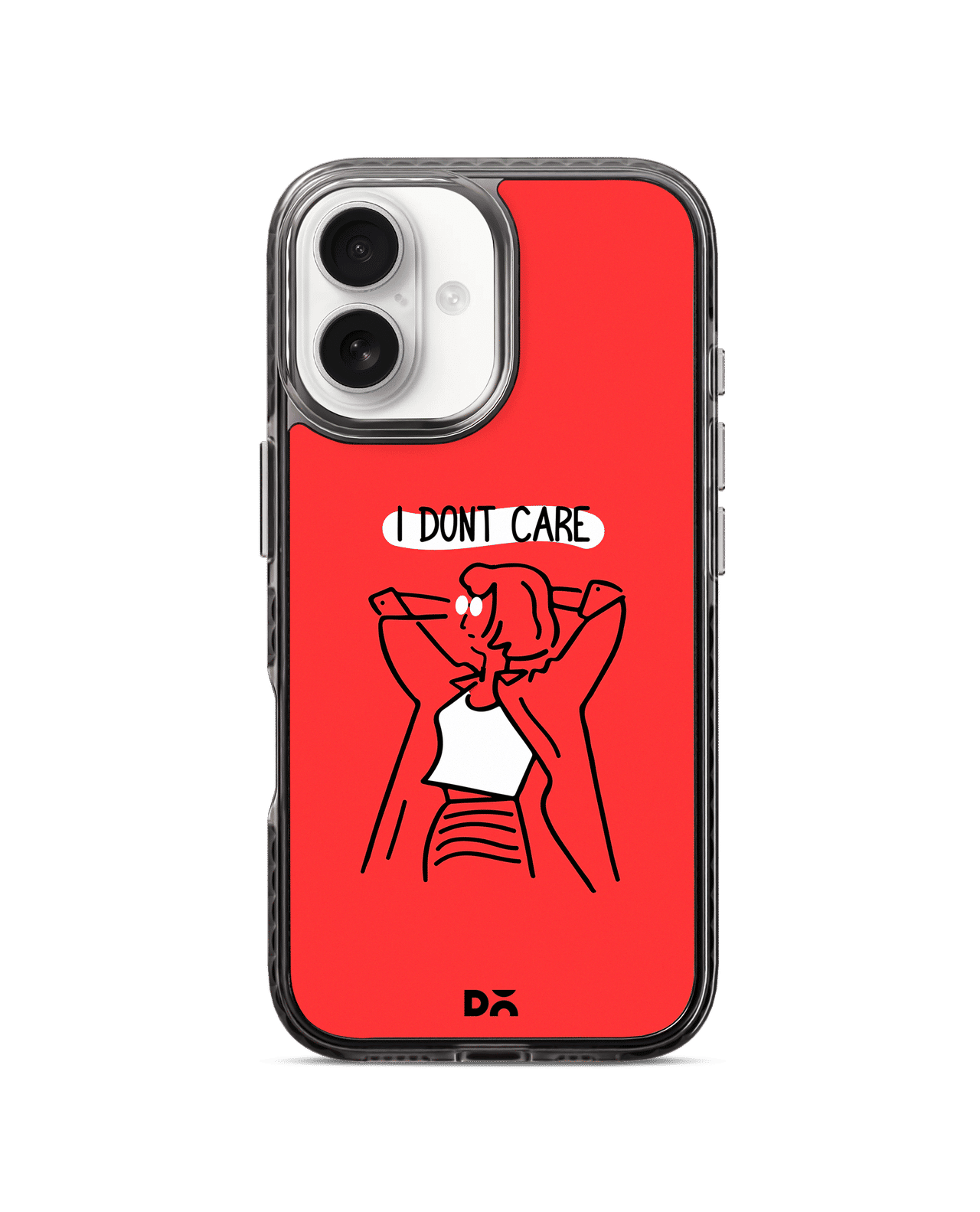 I Don't Care Stride 3.0 MagSafe Case Cover For iPhone 16