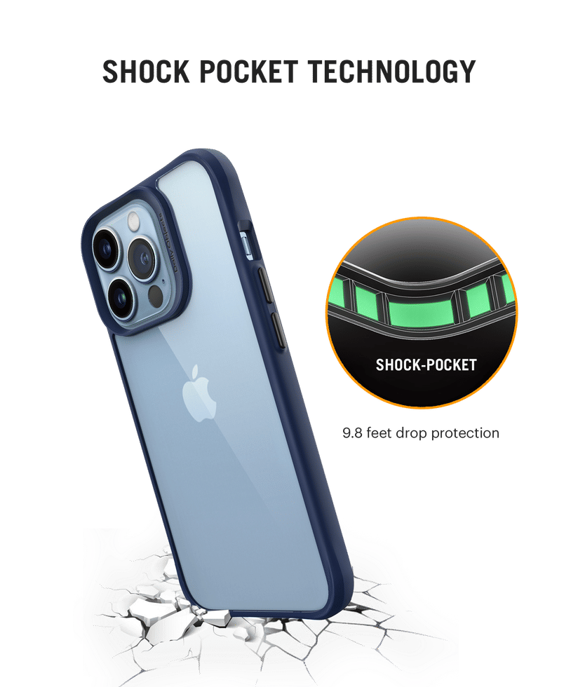 Dailyobjects Ice Candy Icon Blue Hybrid Clear Case Cover For Iphone 13 Pro Max Buy At Dailyobjects