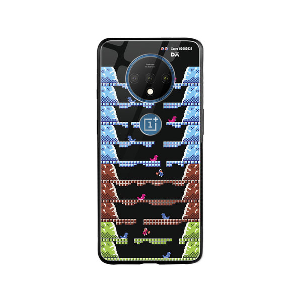 

DailyObjects Ice Klimb Glass Case Cover For OnePlus 7T