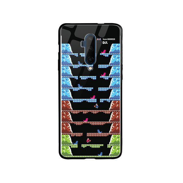 

DailyObjects Ice Klimb Glass Case Cover For OnePlus 7T Pro