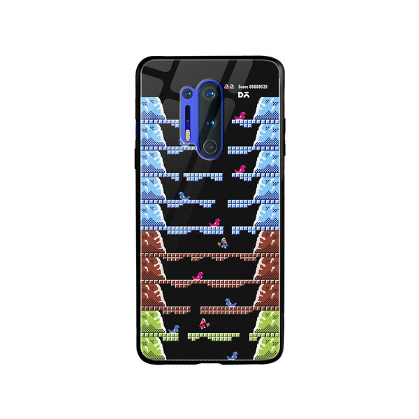 

DailyObjects Ice Klimb Glass Case Cover For OnePlus 8 Pro
