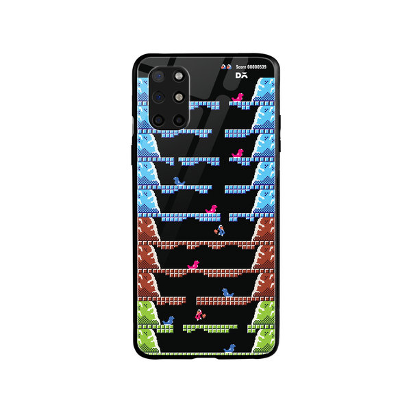 

DailyObjects Ice Klimb Glass Case Cover For OnePlus 8T