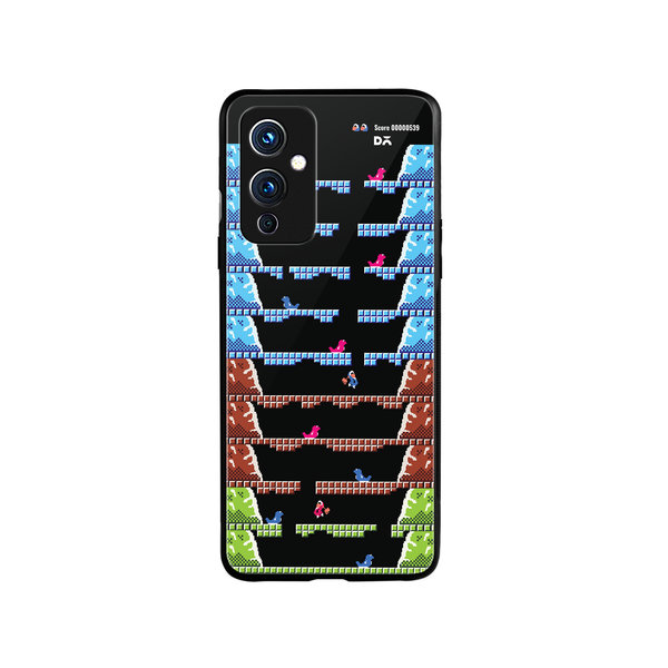 DailyObjects Ice Klimb Glass Case Cover For OnePlus 9