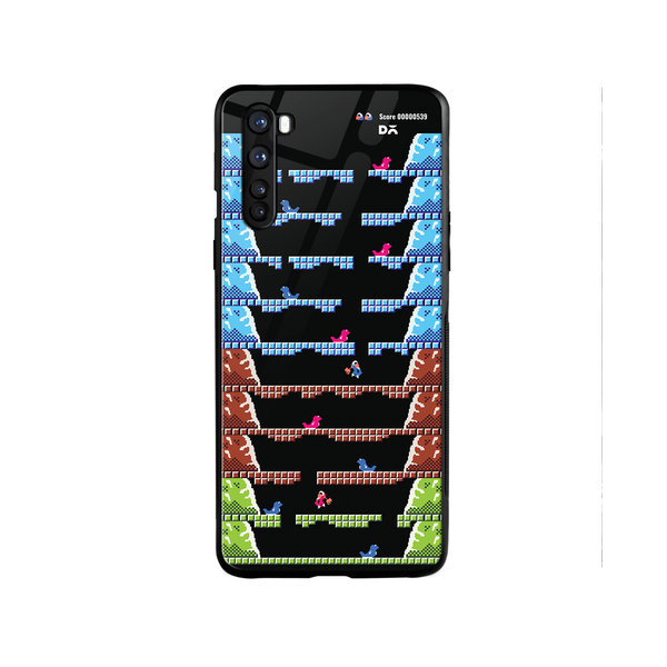 

DailyObjects Ice Klimb Glass Case Cover For OnePlus Nord