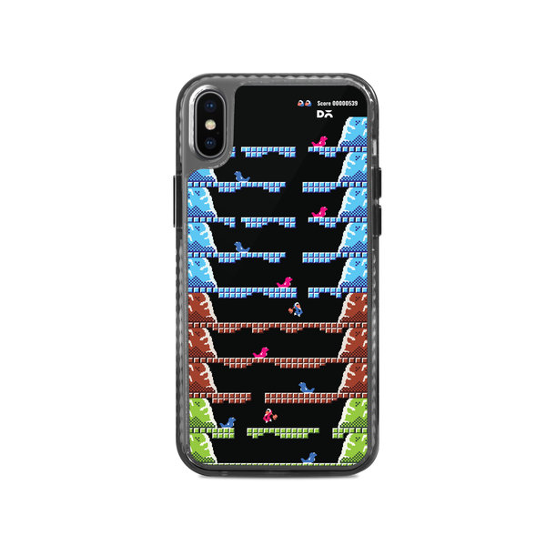 

DailyObjects Ice Klimb Stride 2.0 Case Cover For iPhone XS