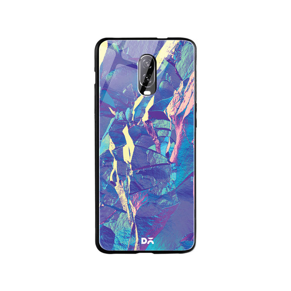 

DailyObjects Iceberg Holo Stone Glass Case Cover For OnePlus 7