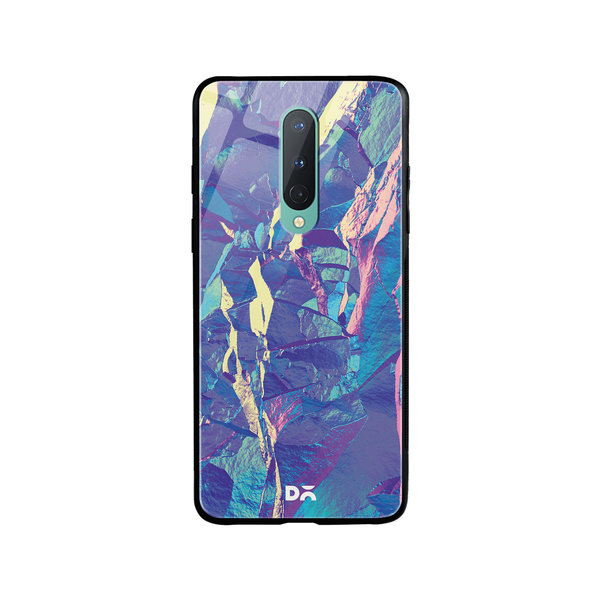 

DailyObjects Iceberg Holo Stone Glass Case Cover For OnePlus 8
