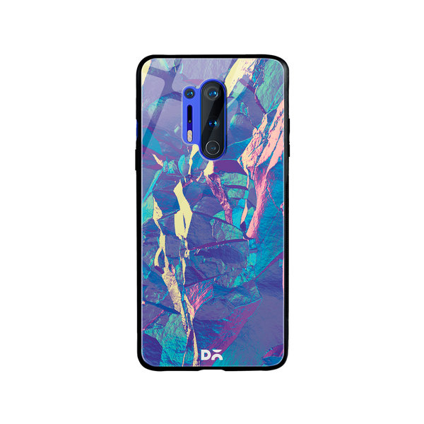 

DailyObjects Iceberg Holo Stone Glass Case Cover For OnePlus 8 Pro