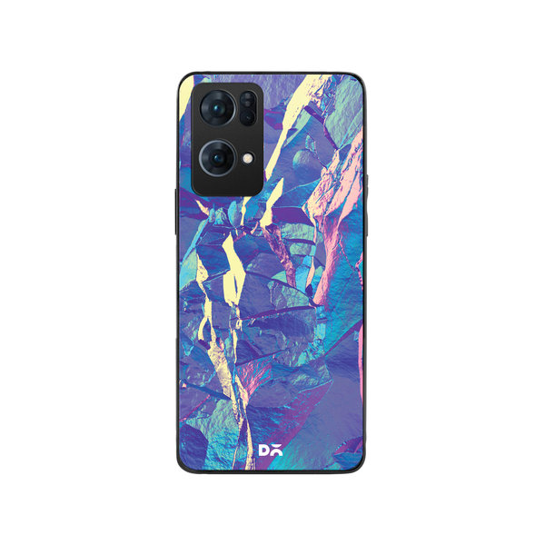 

DailyObjects Iceberg Holo Stone Glass Case Cover For Oppo Reno 7 Pro
