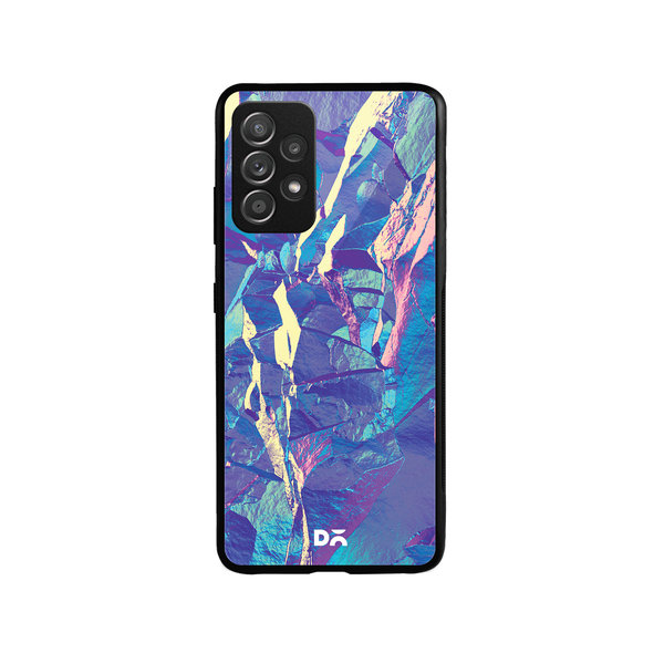

DailyObjects Iceberg Holo Stone Glass Case Cover For Samsung Galaxy A52
