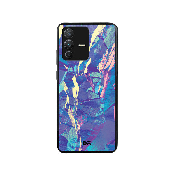 

DailyObjects Iceberg Holo Stone Glass Case Cover For Vivo V23