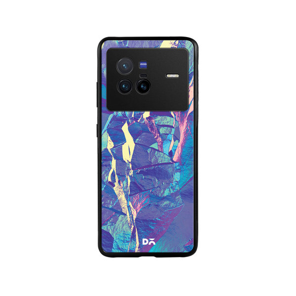 

DailyObjects Iceberg Holo Stone Glass Case Cover For Vivo X80