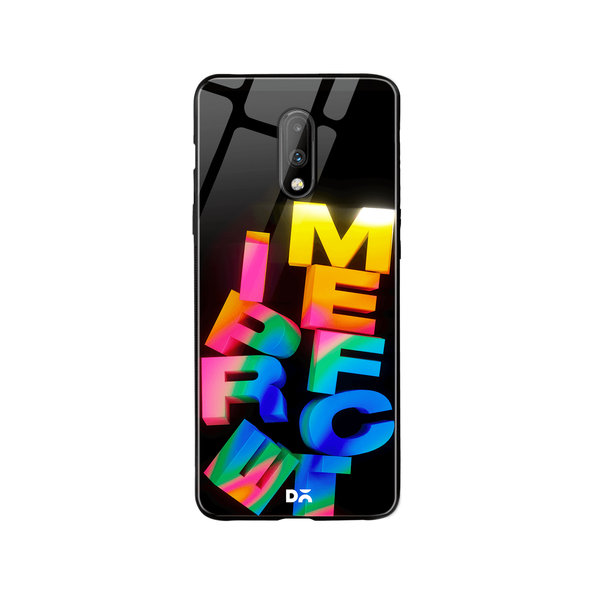 

DailyObjects Imperfect Glass Case Cover For OnePlus 7