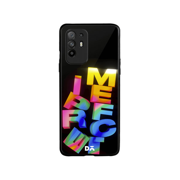 DailyObjects Imperfect Glass Case Cover For Oppo F19 Pro Plus