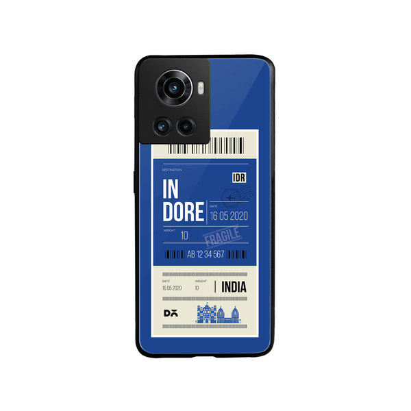 

DailyObjects Indore City Tag Glass Case Cover For OnePlus 10R
