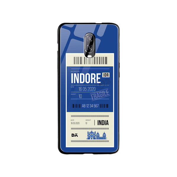 

DailyObjects Indore City Tag Glass Case Cover For OnePlus 7
