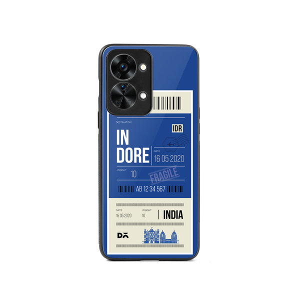 

DailyObjects Indore City Tag Glass Case Cover For OnePlus Nord 2T