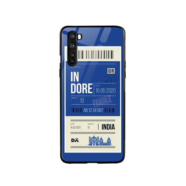 

DailyObjects Indore City Tag Glass Case Cover For OnePlus Nord