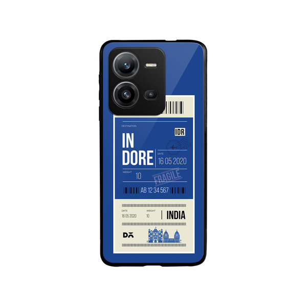 

DailyObjects Indore City Tag Glass Case Cover For Vivo V25