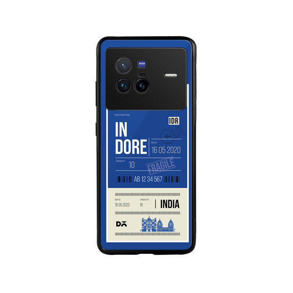 

DailyObjects Indore City Tag Glass Case Cover For Vivo X80