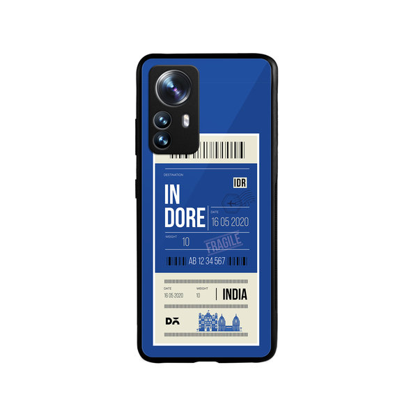 

DailyObjects Indore City Tag Glass Case Cover For Xiaomi 12 Pro