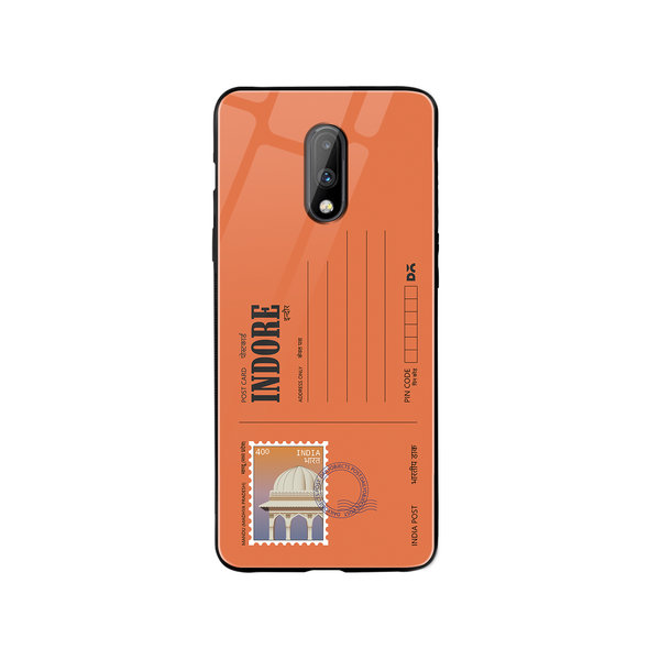 

DailyObjects Indore Mandu Postcard Glass Case Cover For OnePlus 7