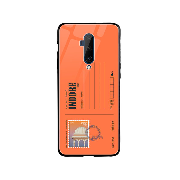 

DailyObjects Indore Mandu Postcard Glass Case Cover For OnePlus 7T Pro