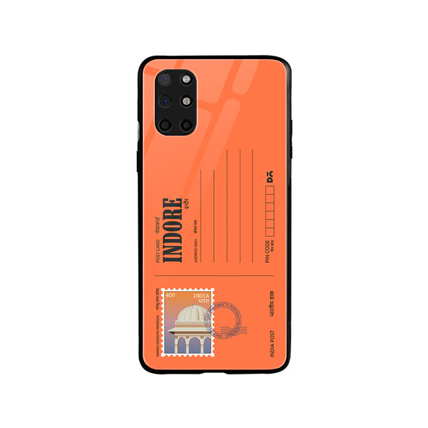

DailyObjects Indore Mandu Postcard Glass Case Cover For OnePlus 8T
