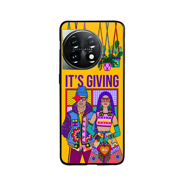 

DailyObjects It’s Giving Stride 2.0 Case Cover For OnePlus 11 5G