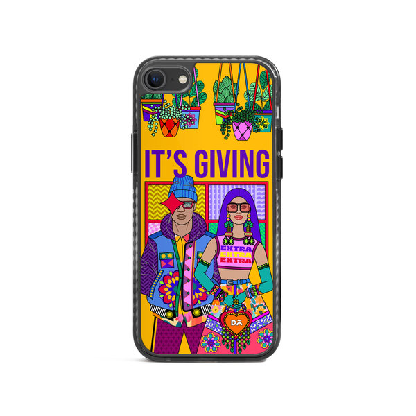 

DailyObjects It's Giving Stride 2.0 Case Cover For iPhone SE 2020