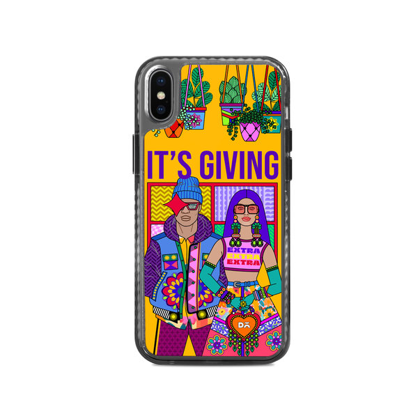 

DailyObjects It's Giving Stride 2.0 Case Cover For iPhone XS