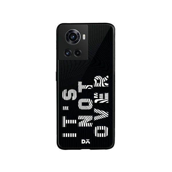 

DailyObjects Its Not Over Glass Case Cover For OnePlus 10R