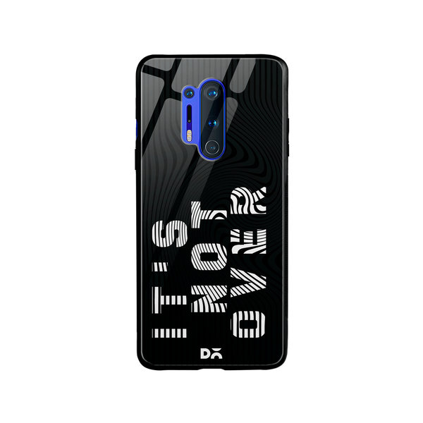 

DailyObjects Its Not Over Glass Case Cover For OnePlus 8 Pro