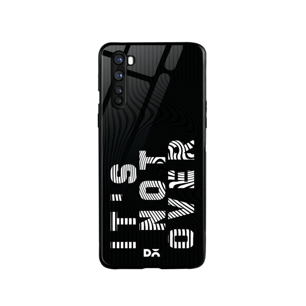 

DailyObjects Its Not Over Glass Case Cover For OnePlus Nord