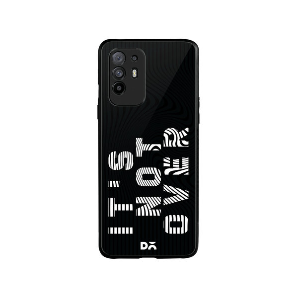 

DailyObjects Its Not Over Glass Case Cover For Oppo F19 Pro Plus