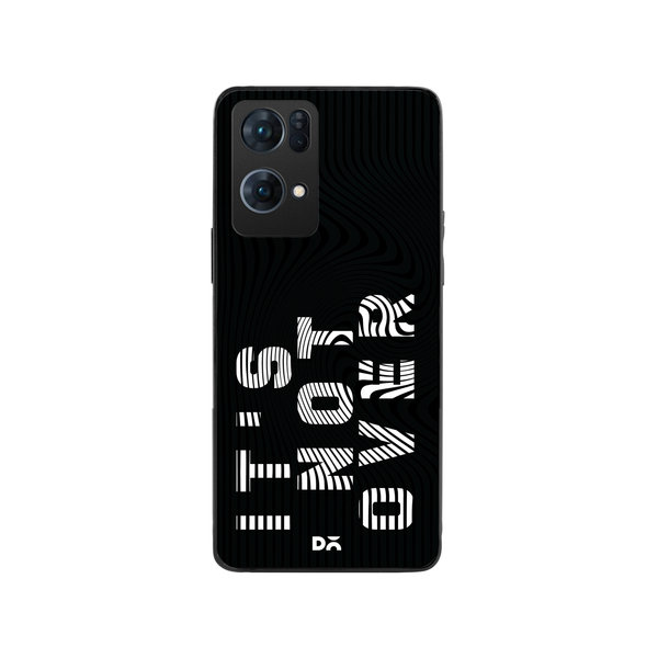 

DailyObjects Its Not Over Glass Case Cover For Oppo Reno 7 Pro